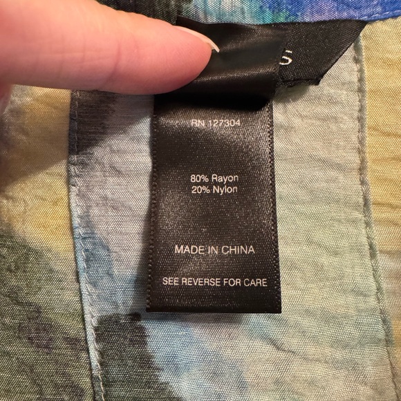 Ali Miles Multicolor Abstract Shirt - Picture 5 of 15